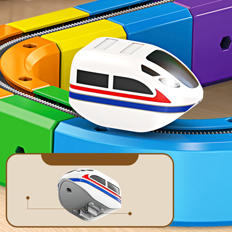 DIY Puzzle, Spatial Perception Creative & Active  - Cube Track Toys