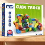 DIY Puzzle, Spatial Perception Creative & Active  - Cube Track Toys