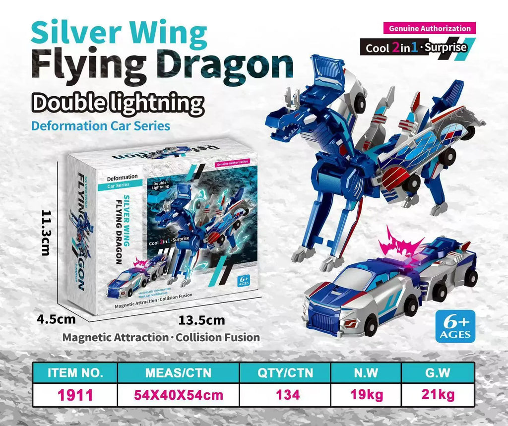 Winged Pegasus | Collision-Combine Transforming Toy